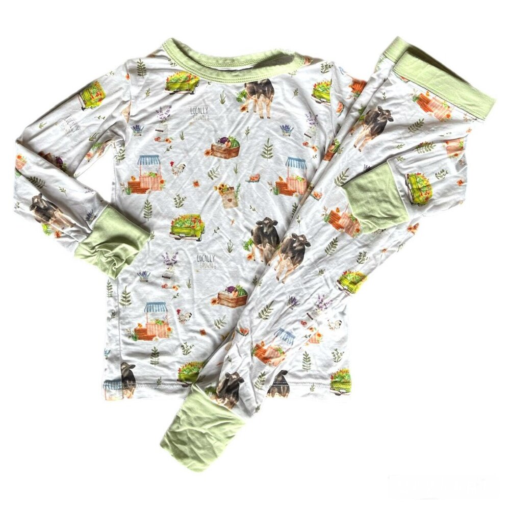 MonkeeRoos Bamboo Pajamas 18-24 Months